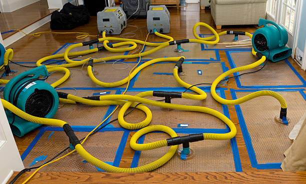 Professional Storm Water Damage Restoration technician working in Eagle Point, OR